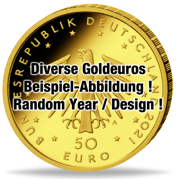 50€ Goldmünzen - diverse 1/4 Unze - Münzen