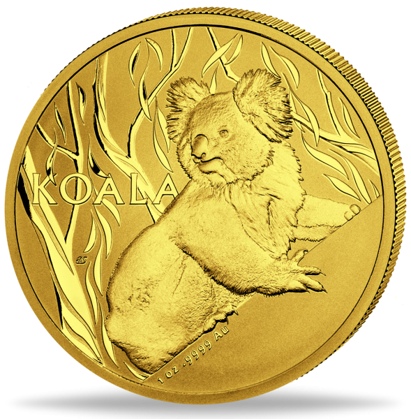 1 Unze Goldmünze Koala (RAM) 2024 Münzvorderseite 1