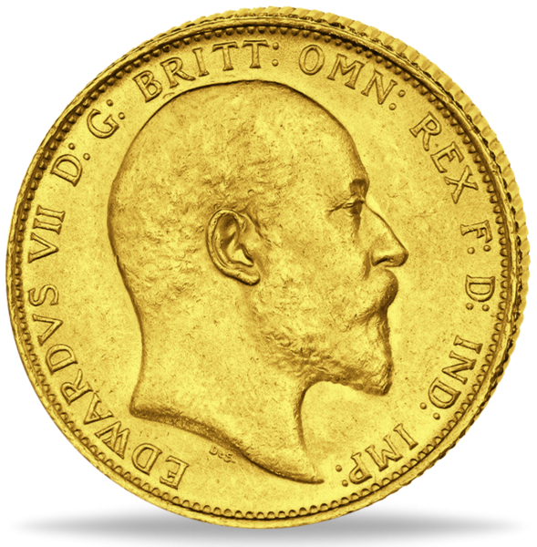 Goldmünze 1 Pfund "Sovereign" Edward VII_32005110000E20_VS