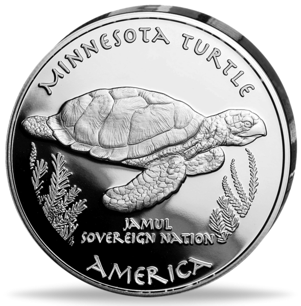 1oz Silbermünze Dakota Minnesota 2019 Native American Silver Dollar PP Revers