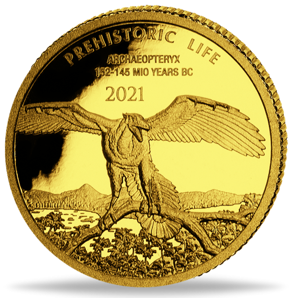100 Francs Archeopteryx - Vorderseite Münze